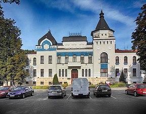 De bouw van de Land- en Boerenbank in Mogilev