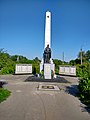 Monumento en honor a los soldados de Paleshan que murieron durante la Gran Guerra Patriótica