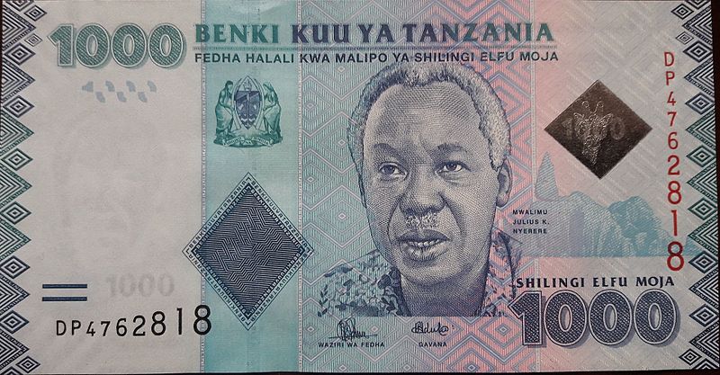 File:1,000 Tanzanian shillings banknote 2011 - obverse.jpg