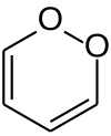 Kerangka formula 1,2-dioksin