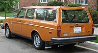 Volvo 245 DL (1974–1977) bagfra