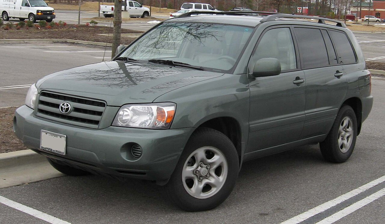 2004 toyota highlander dimensions #4