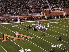 2006 Virginia Tech at Wake Forest lined up.jpg