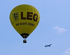 LEG Balloon over Remshalden, Germany