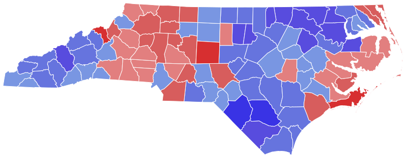 File:2008 United States House of Representatives elections in North Carolina results map by county.svg