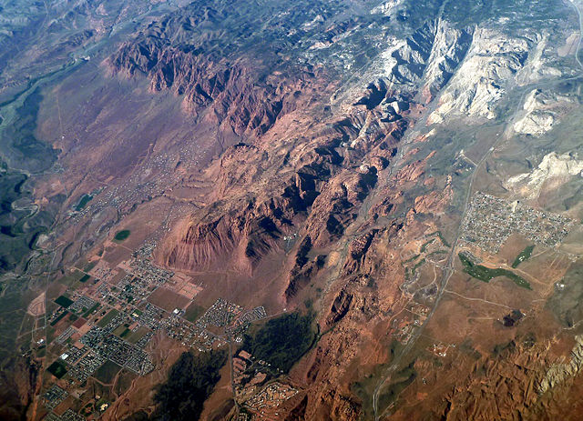 Aerial view of Ivins
