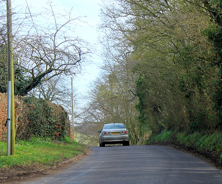 File:2012 , Minor road near Gold's Cross - geograph.org.uk - 2897140.jpg