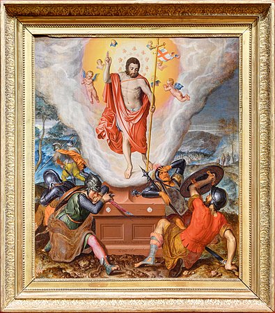 La Résurrection, par Pieter Pourbus.