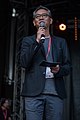 Deutsch: Junhwa Jeong (Arts Council Korea) während der Eröffnungsveranstaltung des Rudolstadt-Festival 2019. English: Junhwa Jeong (Arts Council Korea) during the opening ceremony of the Rudolstadt-Festival 2019.