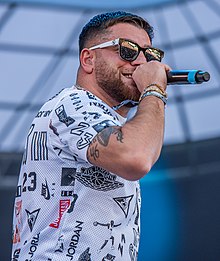 KC Rebell performing in 2019