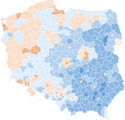 Politics Of Poland Wikipedia   440px 2023 Powiaty.svg 