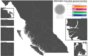 300px 2024 British Columbia General Election Map 