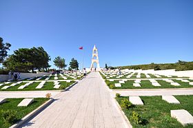 Mémorial du régiment à Gallipoli (photo de 2012)