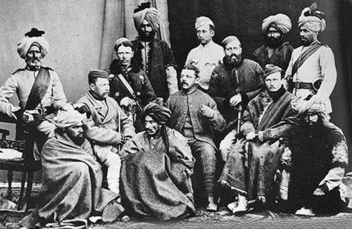 5th Punjab Infantry, Punjab Frontier Force, 1878.
