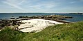 Ancien gored (barrage de pierres pour prendre des poissons) situé à la pointe proche du port de Pors Breign.