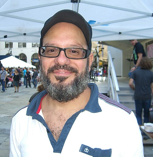 Cross at the 2009 Brooklyn Book Festival