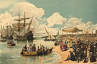 Vasco da Gama's departure to India in 1497