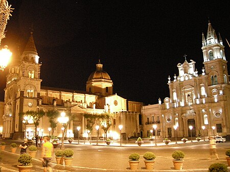 Acireale, piazza del duomo