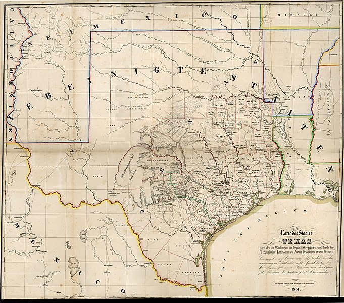 File:Adelsverein Karte des Staates Texas 1851 UTA.jpg