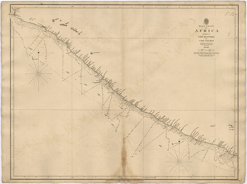 File:Admiralty Chart No 1365 Cape Mesurada to Cape Palmas, Published 1841.jpg