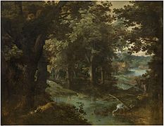 Paysage avec fables, 1620.