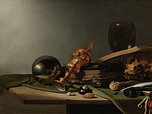 Vanitas - Still-Life (with crystal ball).