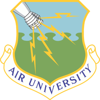 <span class="mw-page-title-main">Air University (United States Air Force)</span> U.S. Air Force military education institution