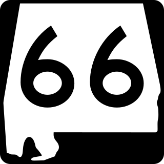 <span class="mw-page-title-main">Alabama State Route 66</span> State highway in Alabama, United States