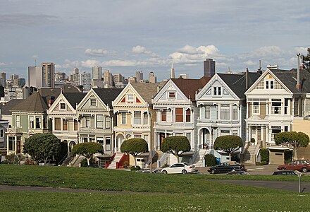 "Alamo_Sq_Painted_Ladies_3,_SF,_CA,_jjron_26.03.2012.jpg" by User:Jjron