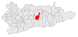 Location of Alexandru Odobescu, Călărași