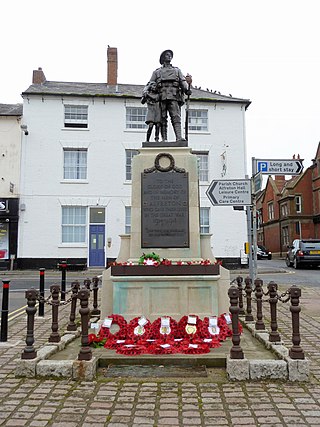 <span class="mw-page-title-main">Alfreton War Memorial</span> Historic site in Derbyshire, England