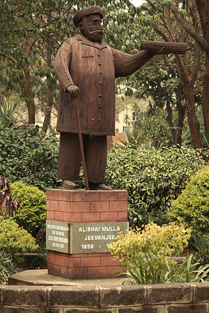 Jeevanjee Monument Alibhai Mulla Jeevanjee.JPG