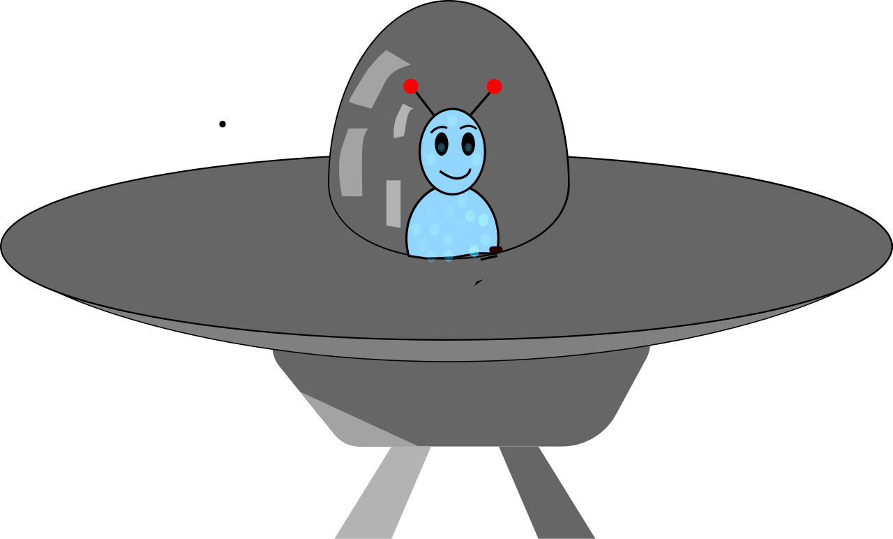 Download File:Alien Spaceship - SVG Vector.svg - Wikimedia Commons