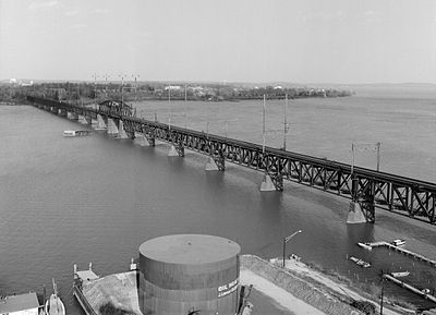 This 1906 bridge over the Susquehanna River, now called the Amtrak Susquehanna River Bridge, replaced the Civil War-era 1866 PW&B Railroad Bridge between Havre de Grace and Perryville, Maryland.