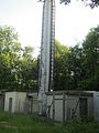 Antenna site on the domed summit of the Ebersberg.