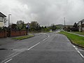 Approaching a mini-roundabout in Boundstone Lane - geograph.org.uk - 1870056.jpg
