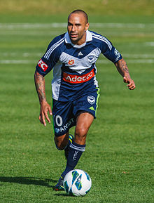 Archie Thompson was one of four winners of the inaugural A-League Golden Boot in 2006. Archie Thompson-2012.jpg