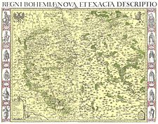 Aretinova mapa Čech (třetí vydání)