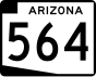 State Route 564 marker