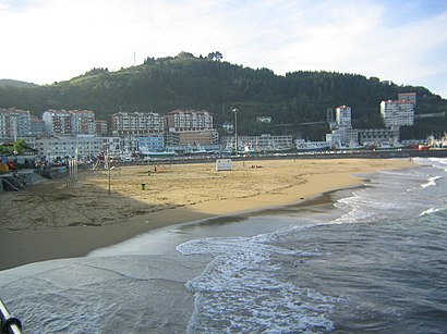 Cómo llegar a Playa Arrigorri en transporte público - Sobre el lugar