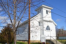 Asbury Methodist Church on Chicago Street Asbury UMC, Williams Center.jpg