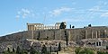 Acropolis vanuit Museum