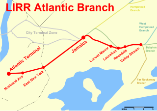 <span class="mw-page-title-main">Atlantic Branch</span> Long Island Rail Road branch