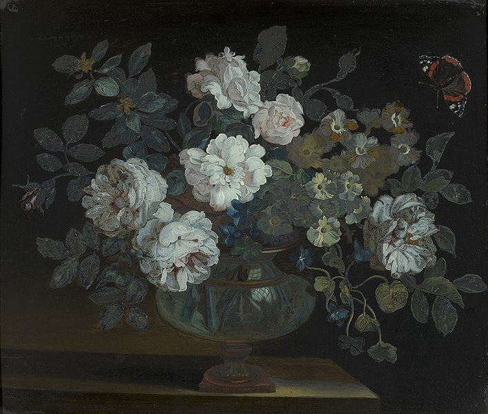 File:Attributed to British School, 17th century - Flowers in a Vase - RCIN 404977 - Royal Collection.jpg