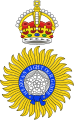 Badge of the viceroy and governor-general (1904–1947) depicted with Tudor Crown