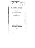 Barthélémy-Saint-Hilaire - Victor Cousin, sa vie et sa correspondance, tome 1.tif