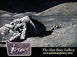 Tracy's Boulder, 1984, by Alan Bean BeanTracyRockThumbnail.jpg