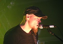 Tuomas Saukkonen Tuska Açık Hava 2008'de