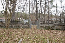 Belding-Gaines Cemetery, Main Entrance.JPG