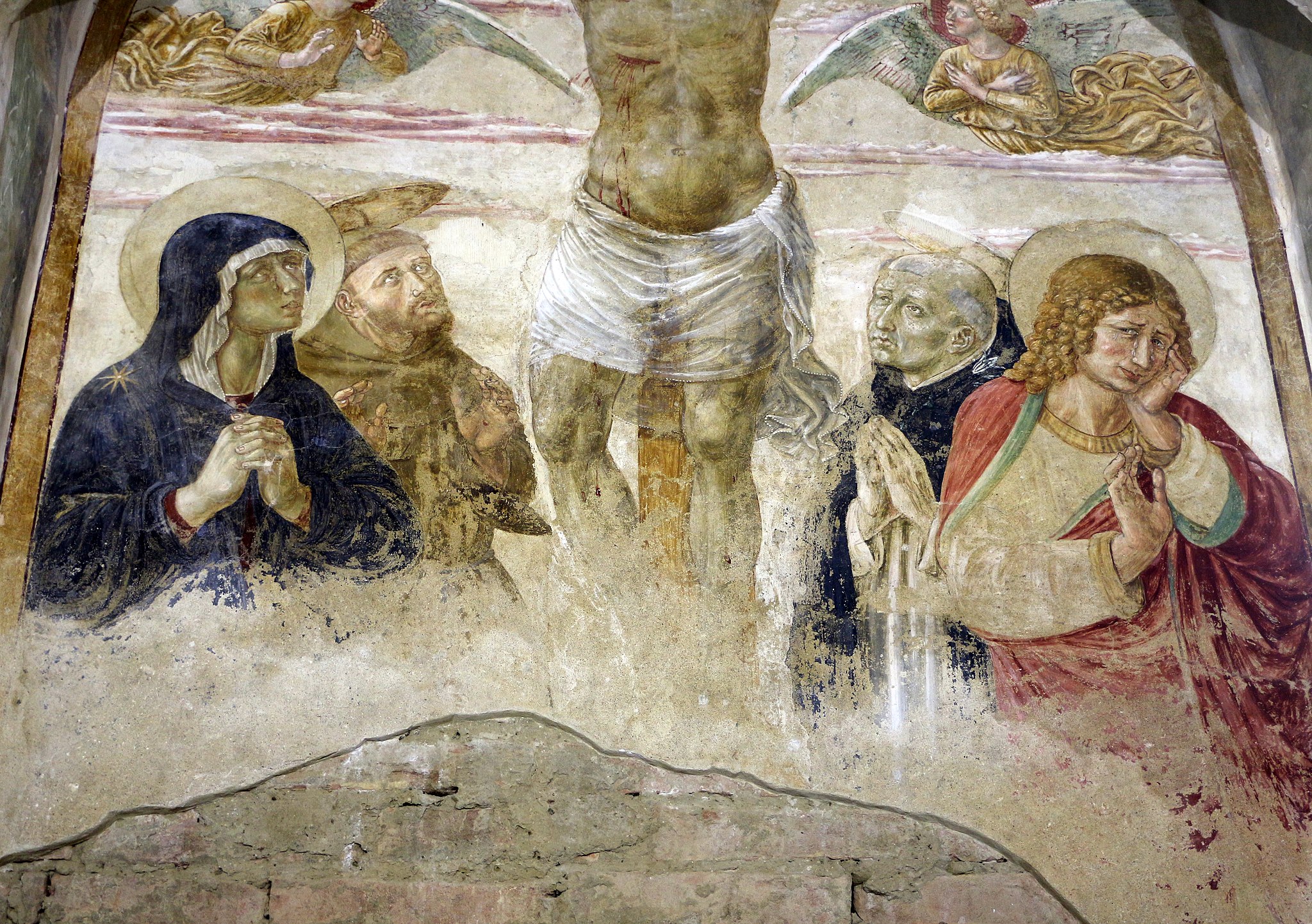 Benozzo gozzoli, tabernacolo di Legoli, 1479-80